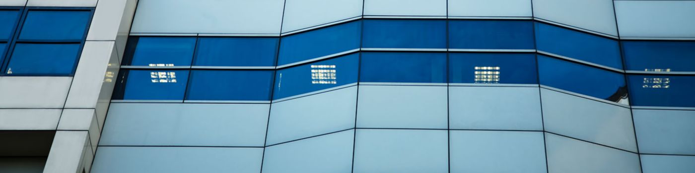 Glass facade high-rise