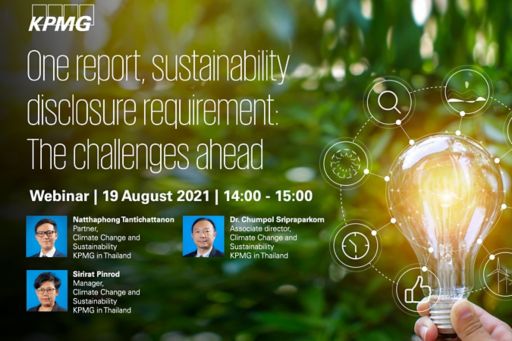 One report, sustainability disclosure requirement: The challenges ahead