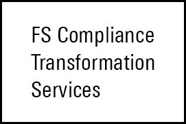 FS Compliance Transformation Services
