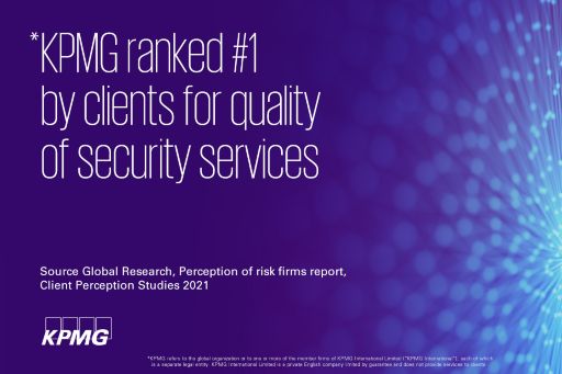 KPMG number one for the quality of Security services 