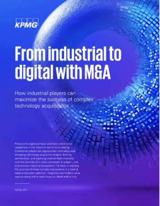 From industrial to digital with M&A