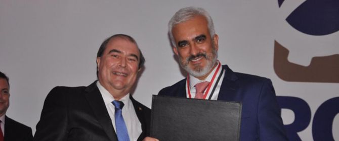 Carlos Pires recebeu a Medalha do Mérito Contábil José Rojo Alonso do CRCSP