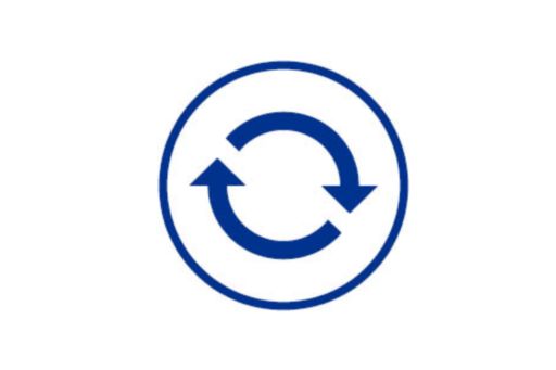 Arrows in loop icon