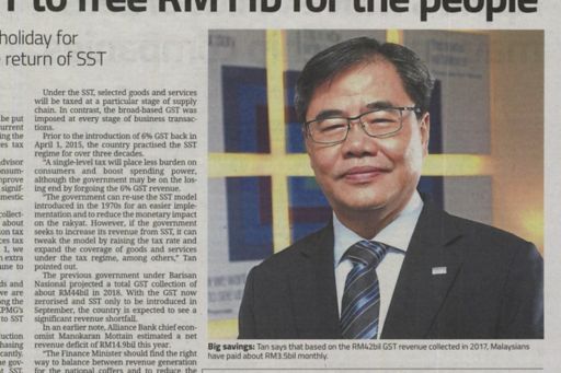 Zero GST to free RM11b for the people