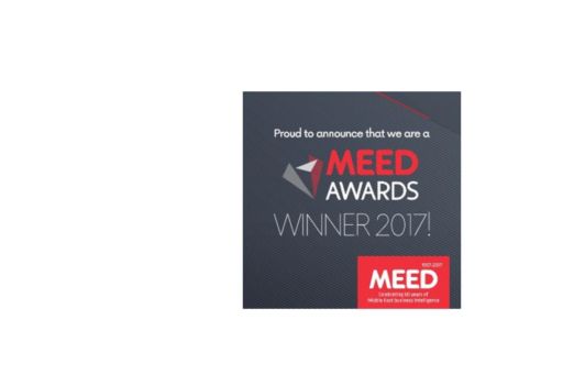 Advisory Services Company of the Year - Meed Awards, 2017