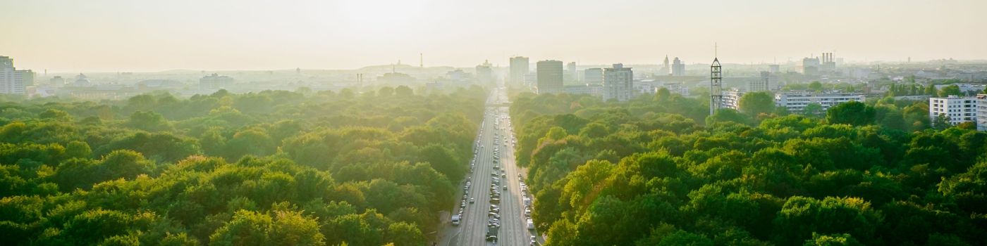 aerial-view-of-busy-road