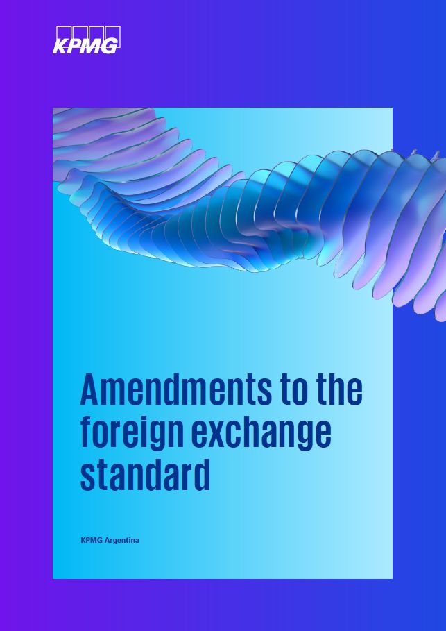 Amendments to the foreign exchange standard