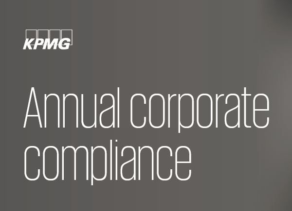 Annual Corporate Compliance