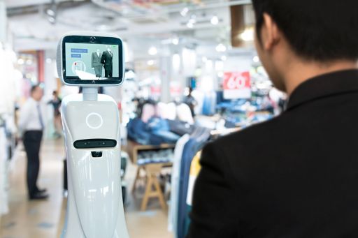 Autonomous personal assistant robot for navigation customer to search items in fashion shopping mall.
