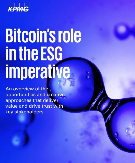 Bitcoin’s role in the ESG imperative