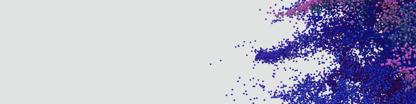 blue purple digital data dots