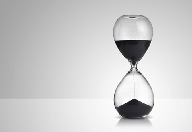 Brexit hourglass