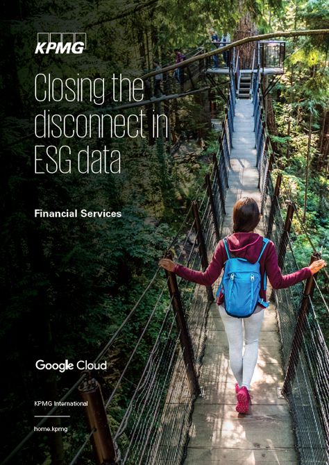 Closing the disconnect in ESG data, PDF cover