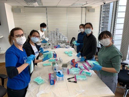 staffs-are-preparing-medical-masks