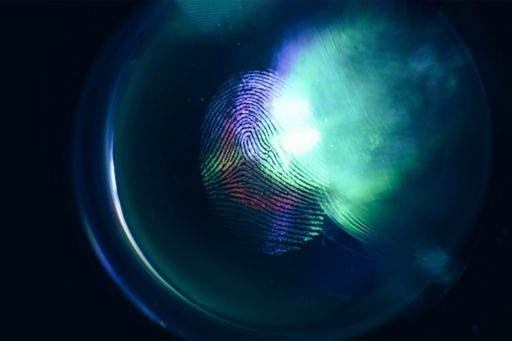 Forensic lens webinar fingerprint magnifying glass