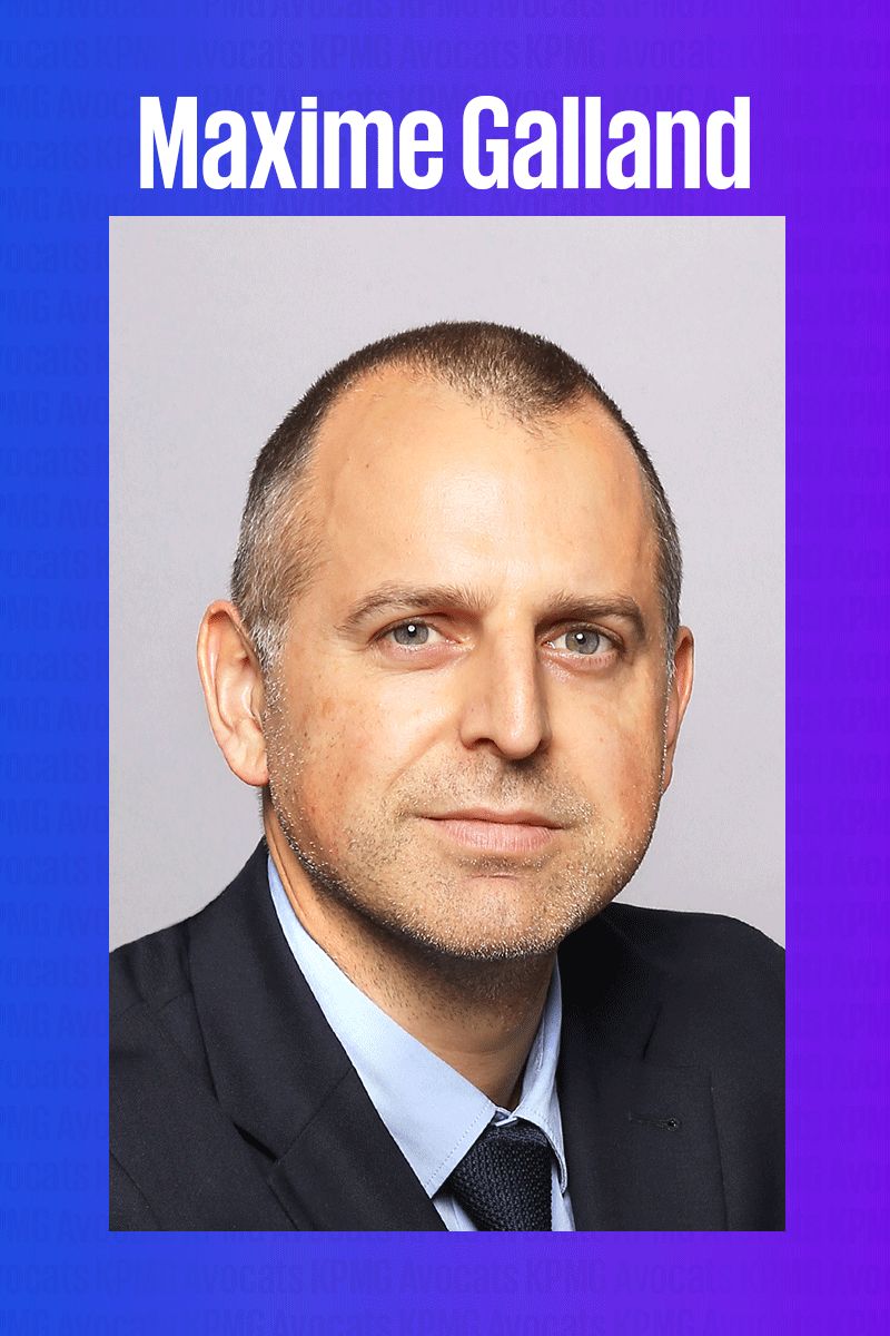 Maxime Galland, Directeur, KPMG Avocats