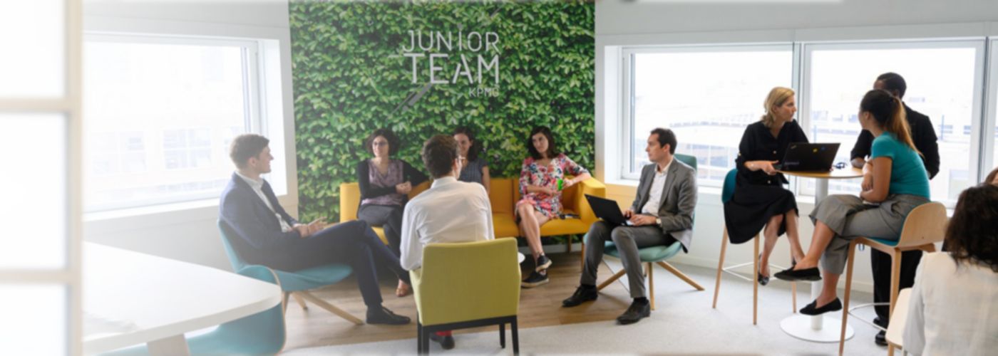 Junior Team Audit KPMG et son parcours mixte Audit/IT pour les  auditeurs junior