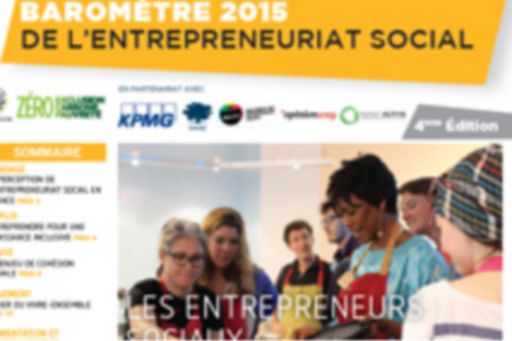 Baromètre de l'entrepreneuriat social 2015 - Convergences 