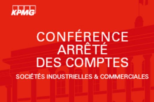 Visuel Conférence "Arrêté des Comptes 2019 : Sociétés Industrielles et Commerciales" – Paris