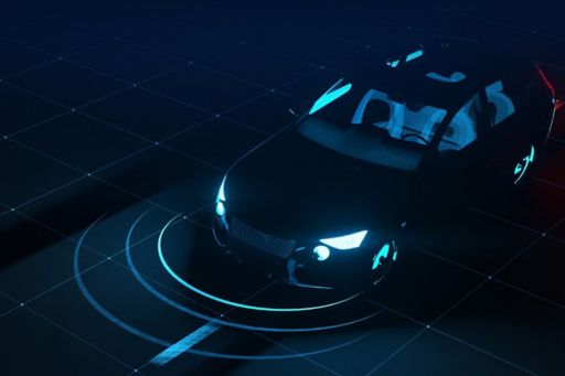 Futuristic autonomous vehicle