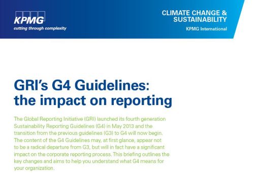 GRI's G4 guidelines