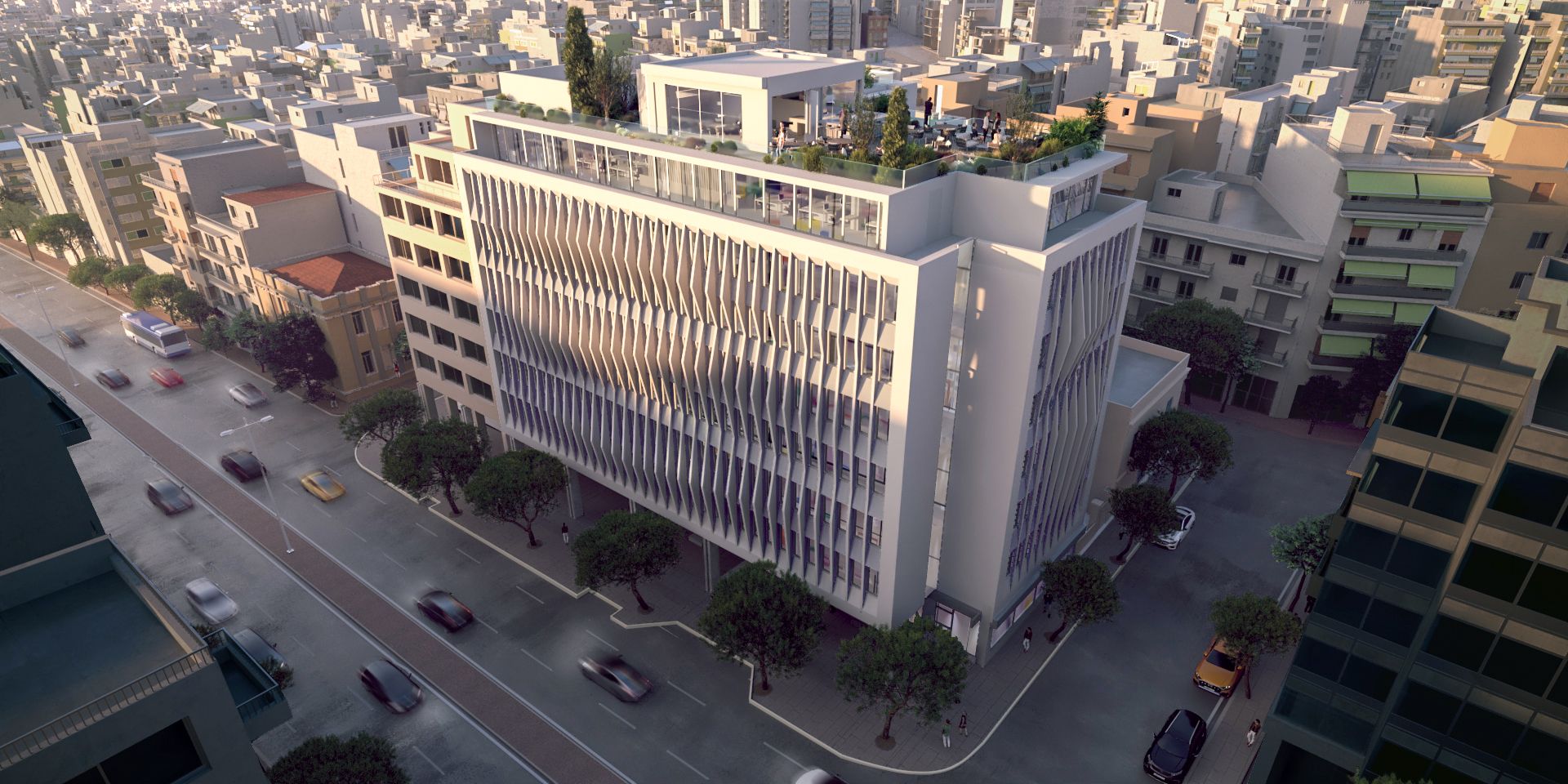 KPMG Greece new HQ's in Athens, a LEED Gold office building under development by PRODEA Investments