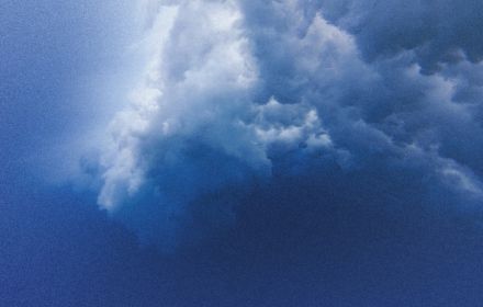 Grainy dark blue clouds KPMG ESG