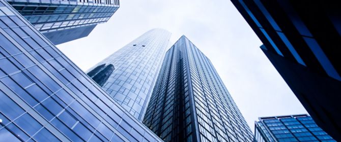 High-rise buildings in Frankfurt