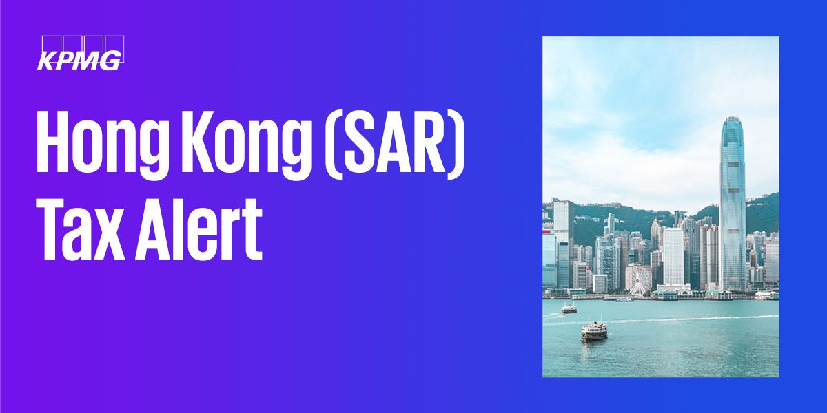 Hong Kong Tax Alert