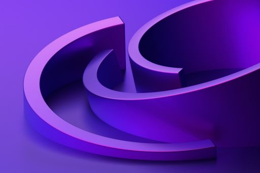 Newsletter Registration abstract violett