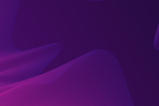 Abstract purple curves