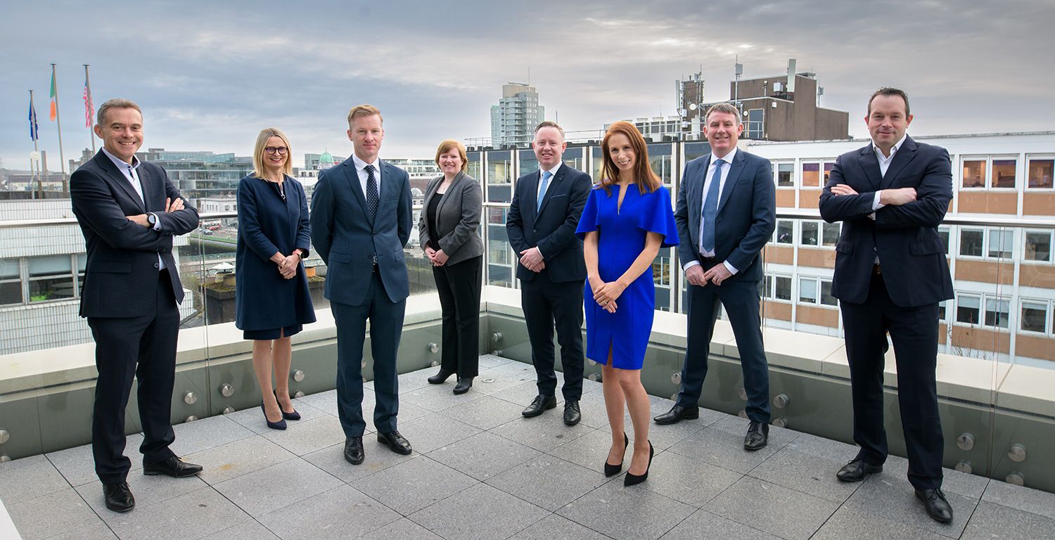 The KPMG Cork Partner and Managing Director group (L:R: Barrie O’Connell, Partner in Charge; Celine Fox, Audit; Brian MacSweeney, Audit; Karen Conboy, Audit; Stephen Keohane, Tax; Lorraine Sammon, Audit; Michael Lynch ,Tax; Cian Kelliher, MD Consulting).