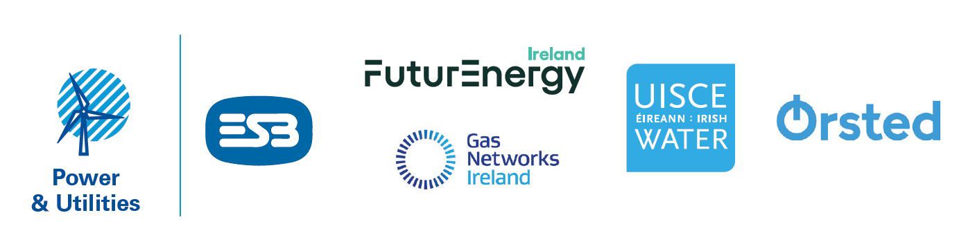 client logos: esb, futurenergy, irish water, orsted, gas networks ireland