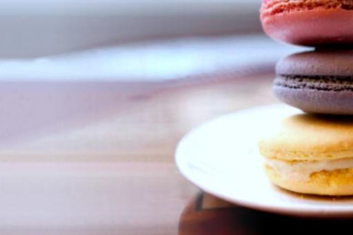 stacked macarons
