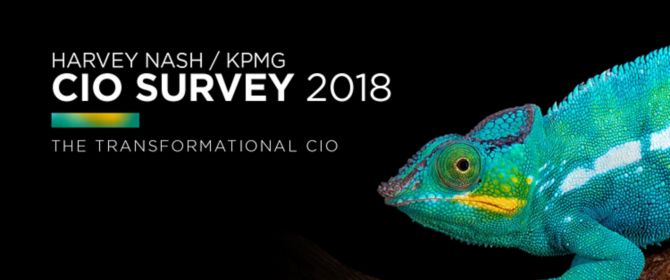 Harvey Nash / KPMG CIO Survey 2018 - image of cameleon