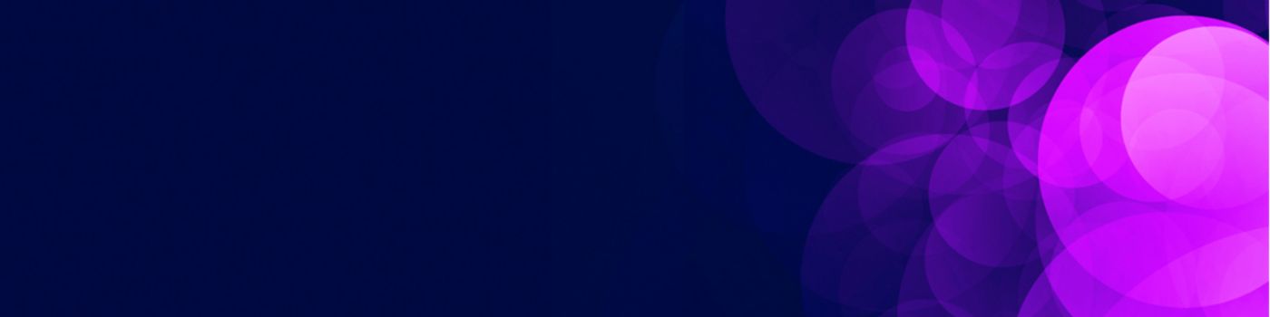 blue background with purple circles
