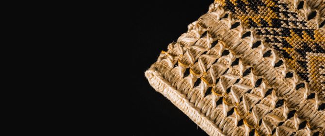 Māori weaving