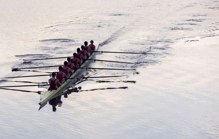 Men rowing sport