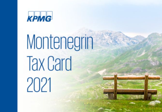 Montenegrin Tax Card 2021