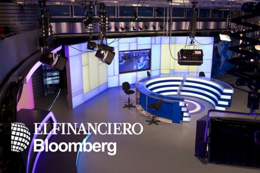 KPMG en El Financiero - set de televisión
