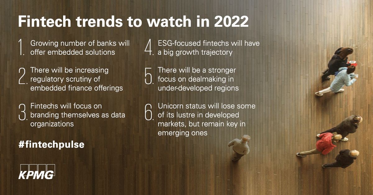 Fintech trends to watch in 2022