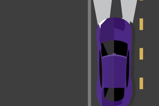 Purple car