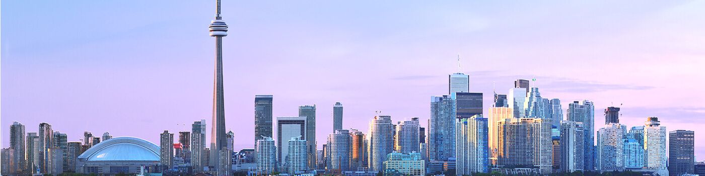 Greater Toronto area skyline