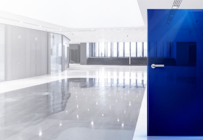 Audit Committee Institute - blue door