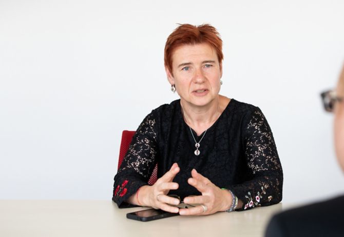 Margit Waltraud Schratzenstaller im Interview