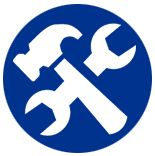 hammer and wrench icon
