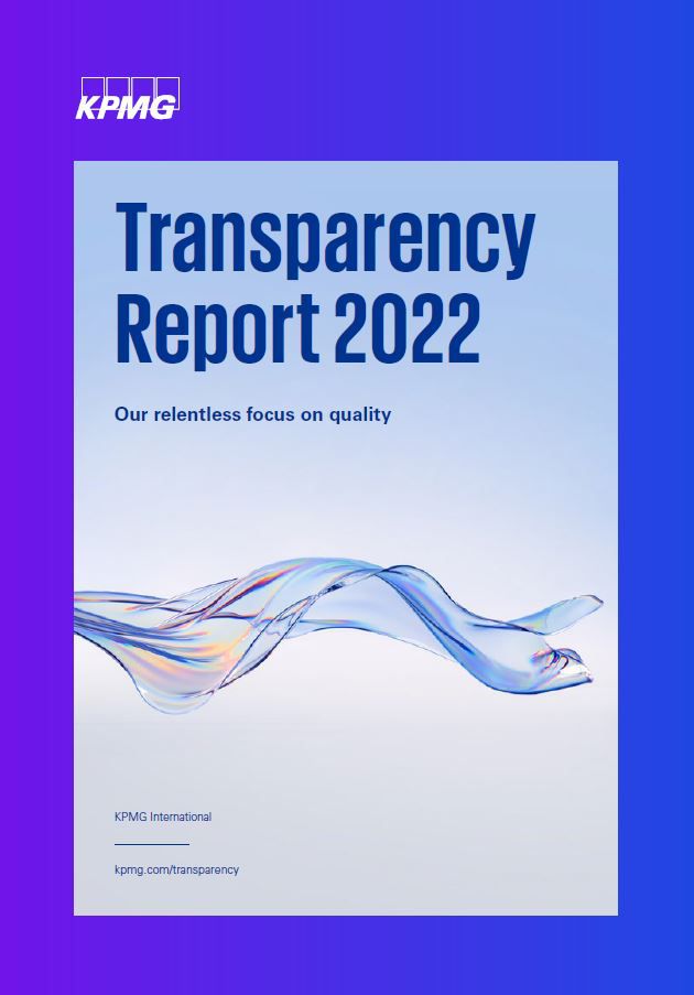Transparency Report 2022 KPMG Global