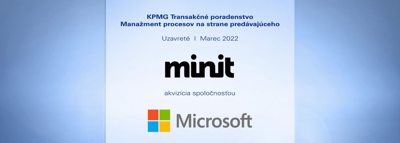 Microsoft kúpil slovenskú spoločnosť Minit 