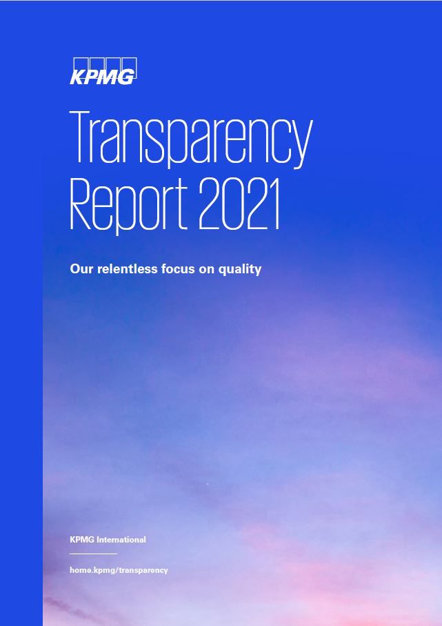 transparency report cover