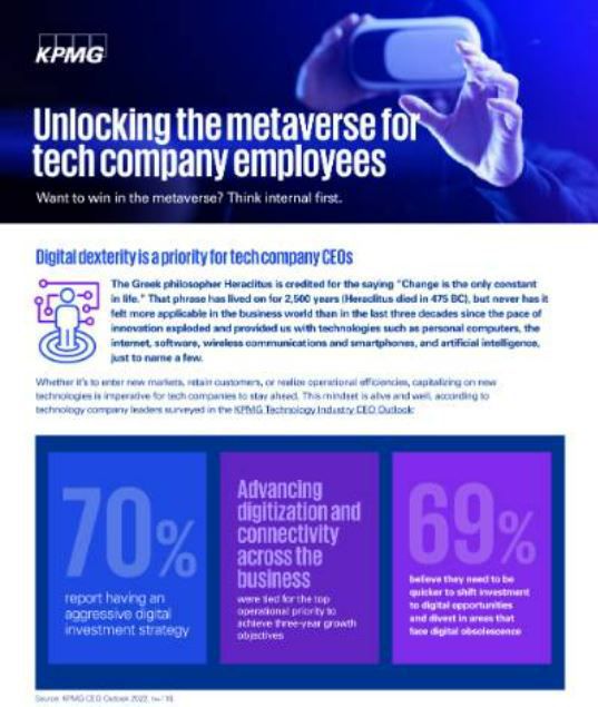 Unlocking the metaverse for tech company employees